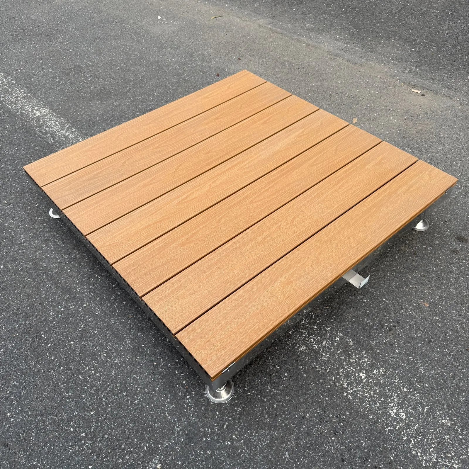 Pro Series Dual-Sided PE Co-Extrusion Composite decking(2nd generation) -Oak