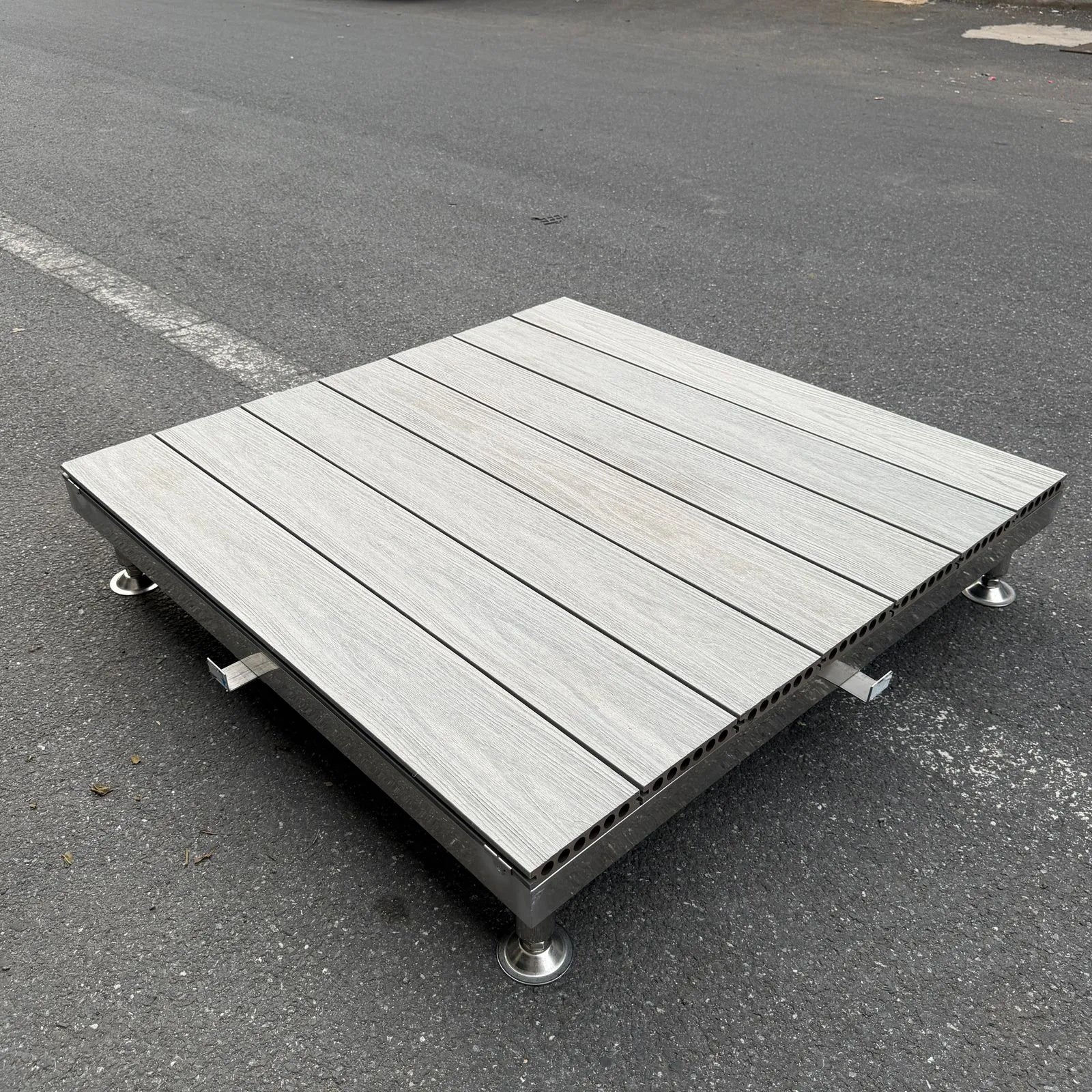 Pro Series Dual-Sided PE Co-Extrusion Composite decking(2nd generation) -Sky Gray