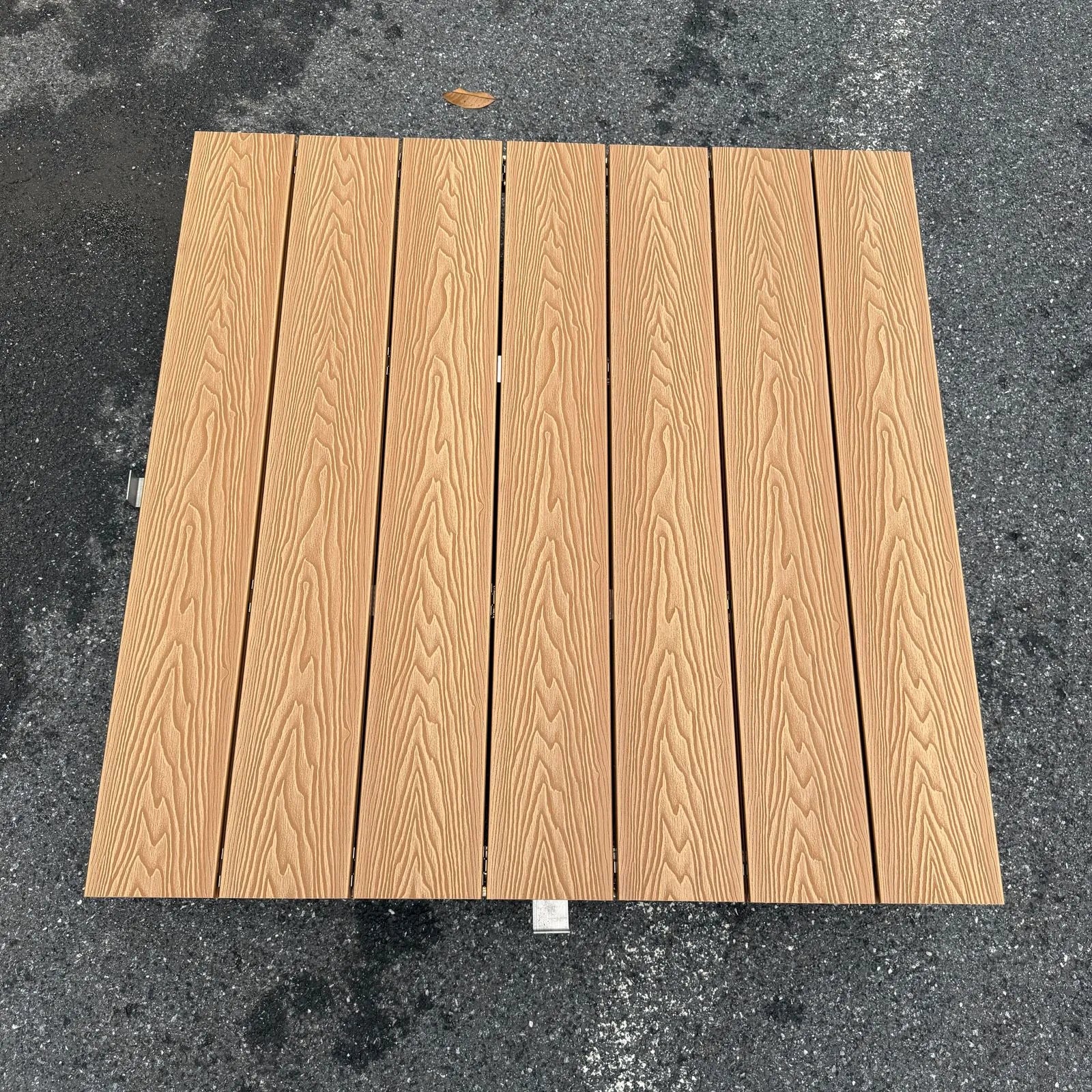 Classic Series 3D Embossed Composite decking(1st generation)-Teak