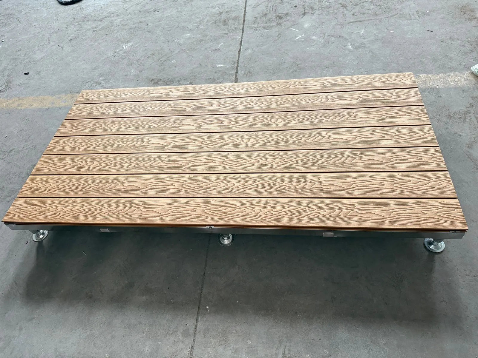 Classic Series 3D Embossed Composite decking(1st generation)-Teak