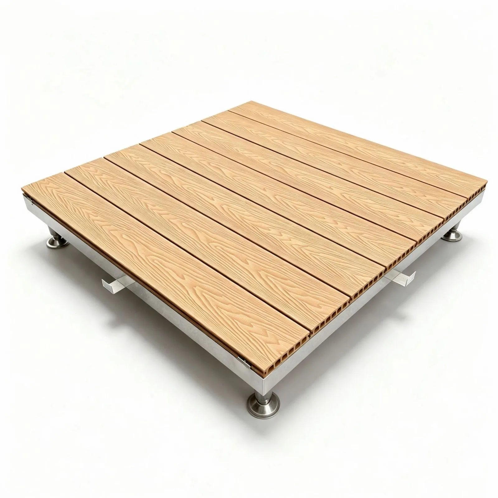 Classic Series 3D Embossed Composite decking(1st generation)-Teak