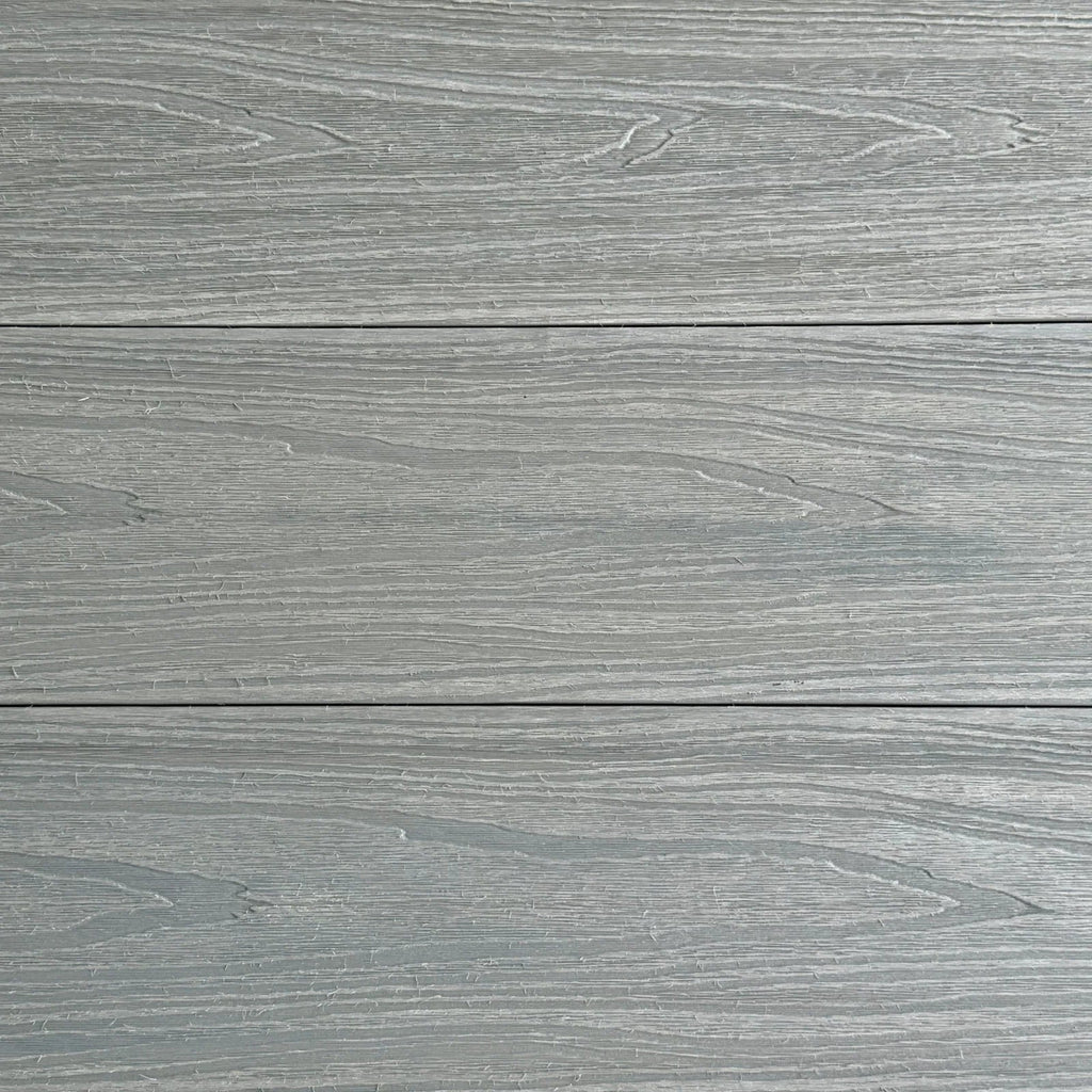Pro Series Beidseitig nutzbare PE-Co-Extrusion Verbundstoff-Terrassendielen (2. Generation) - Himmelgrau