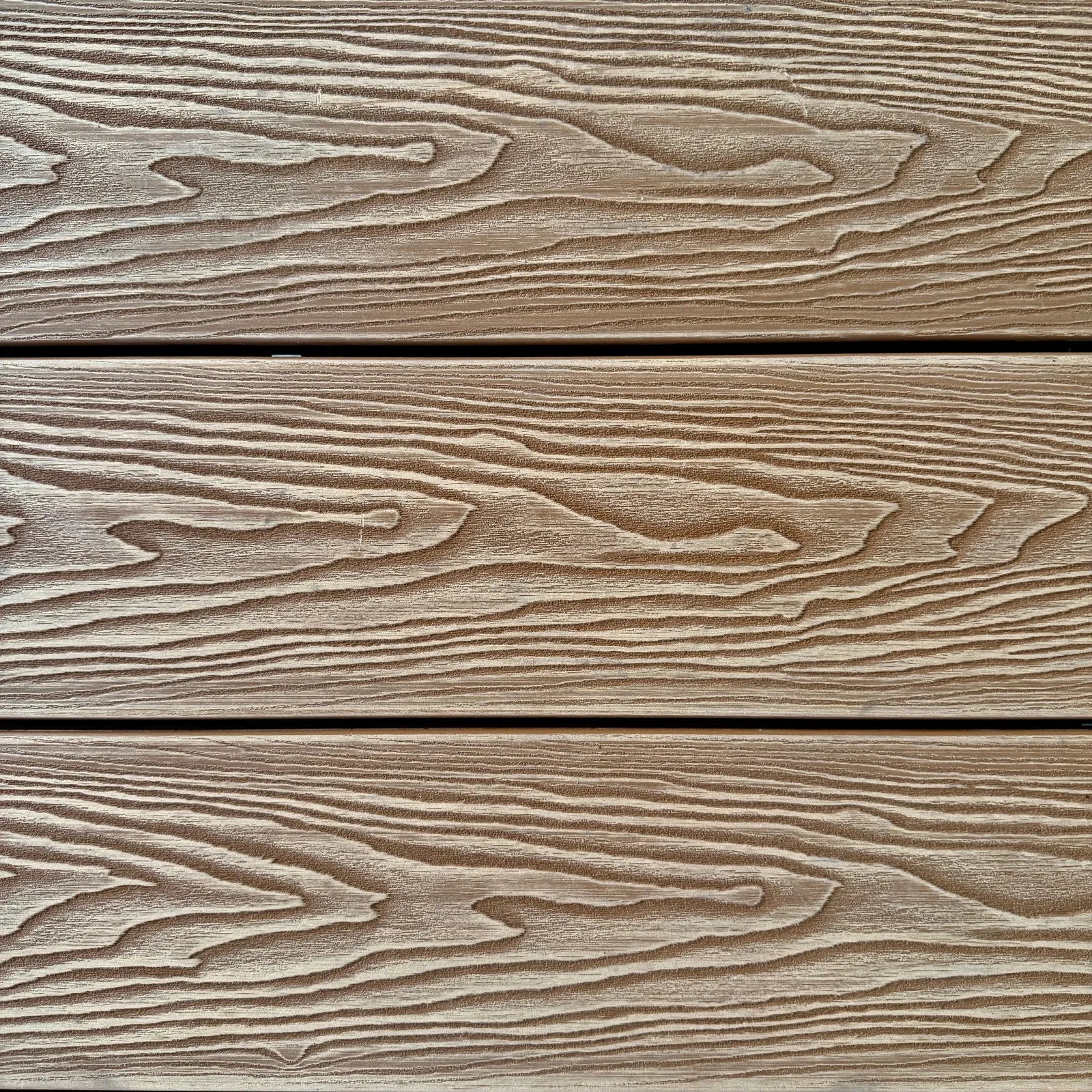 Classic Series 3D Embossed Composite decking(1st generation)-Teak