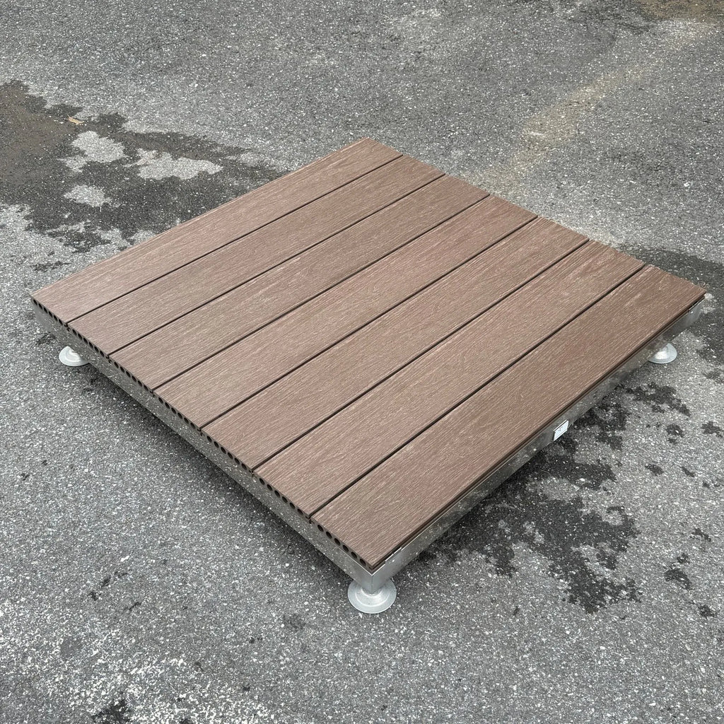 Pro Series Dual-Sided PE Co-Extrusions-Verbundterrassendielen (2. Generation) -Walnuss